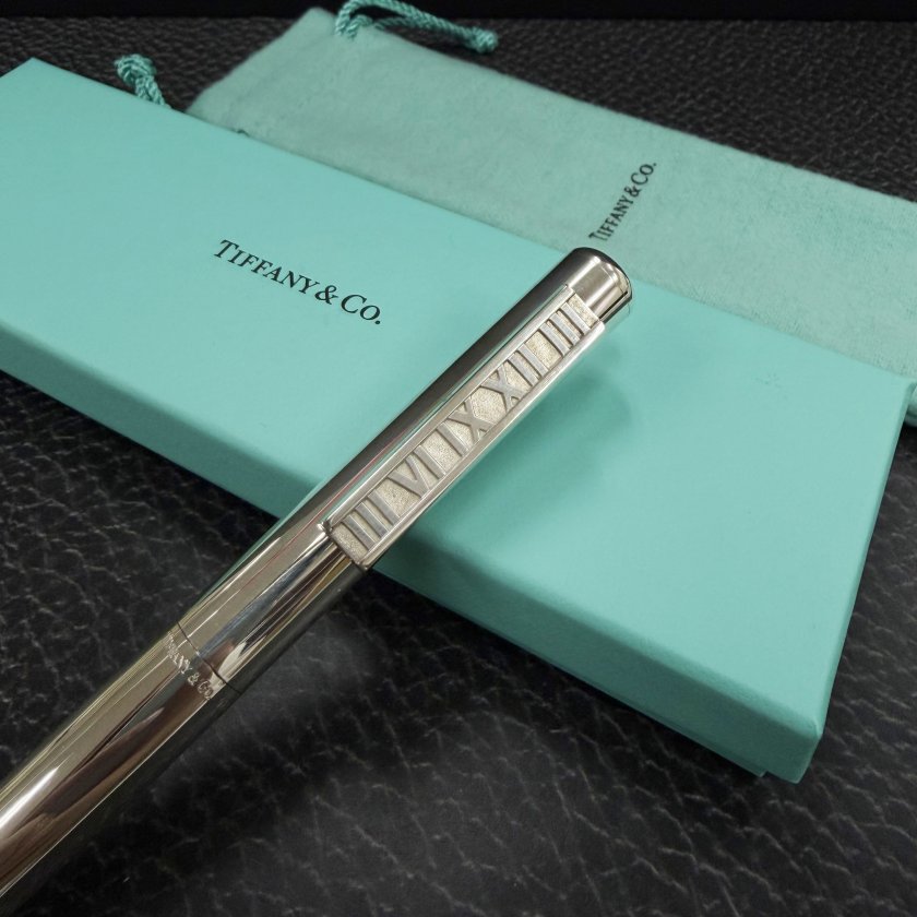 在庫僅少｜Tiffany & Co. ティファニー SS ATLAS NUMERIC ボールペン