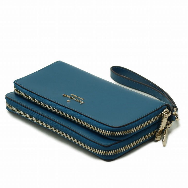 ケイトスペード kate spade 財布 長財布 ダブルジップ リストレット 
