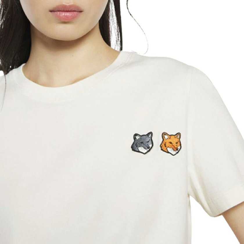 メゾンキツネ MAISON KITSUNE ダブル フォックスヘッド レギュラー T