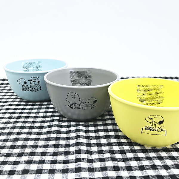 スヌーピー オラフ スープカップ (ブルー) パステルカラー樹脂食器