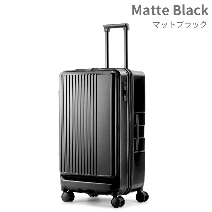 大容量115L 縦長スーツケース 拡張機能 ストッパー 無料預入 Lサイズ
