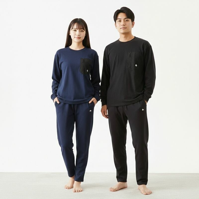 LOGOS ロゴス ボディリカバリープルオーバー 上下セット リカバリー