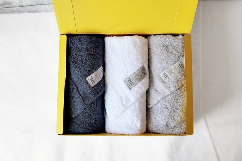 TRUE TOWEL】HOTELフェイスタオル3枚【TRUE BOX】 - 【TRUE TOWEL