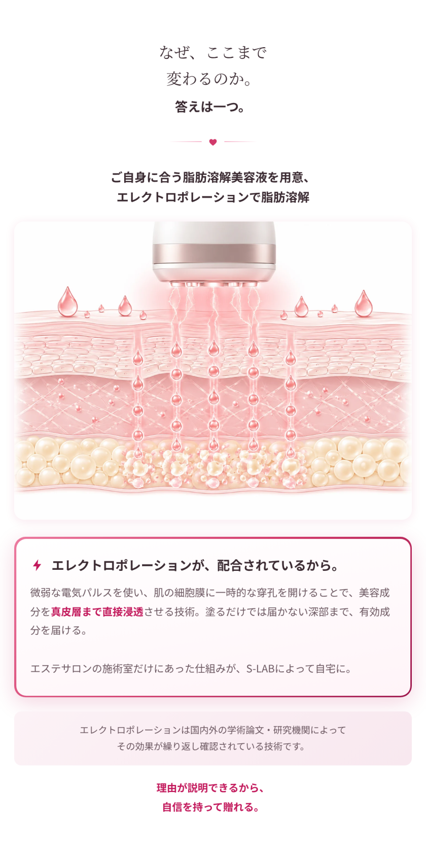 多機能美顔器 S-LAB Pro 6｜EMS エレクトロポレーション LED 6役