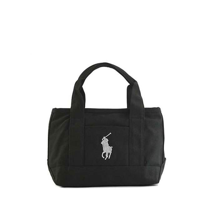 ポロ ラルフローレン POLO RALPH LAUREN ポニー ロゴ刺繍 ミニトート