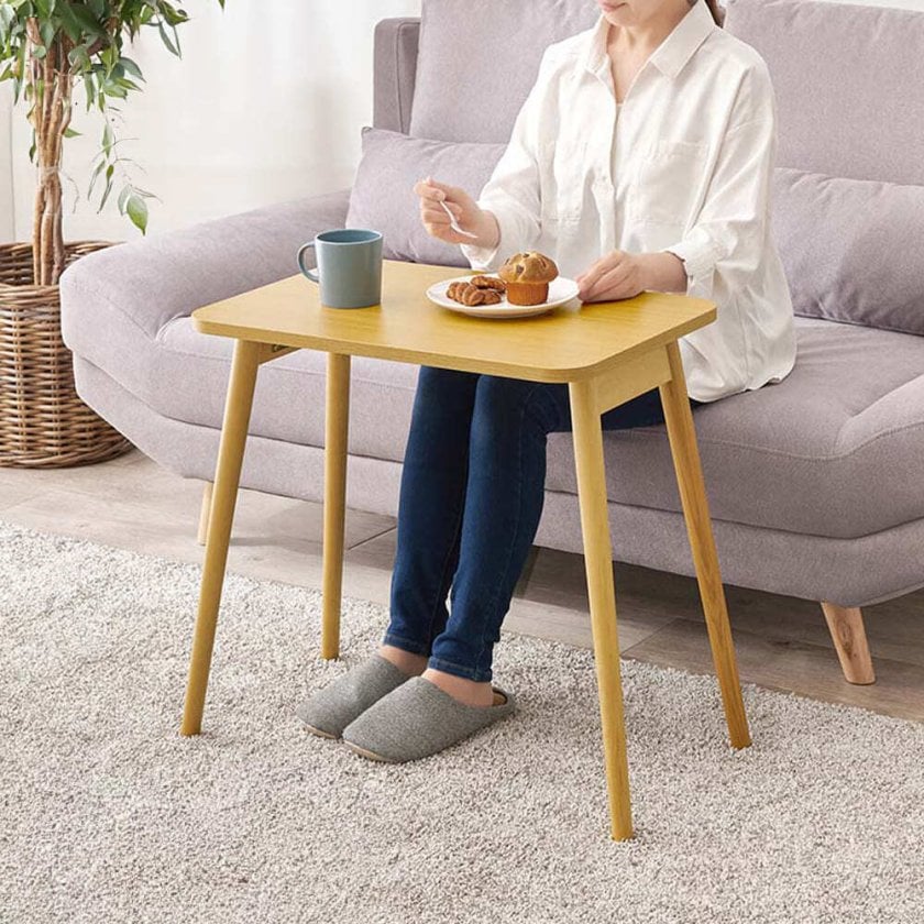 折れ脚テーブル 高さ60cmタイプ ソファテーブル パソコンテーブル