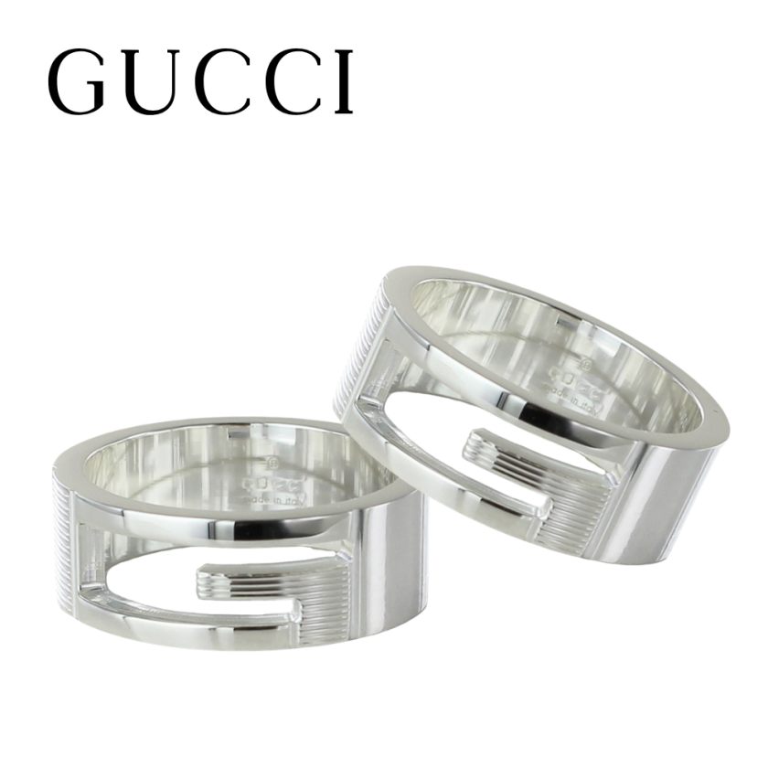 GUCCIシルバーリング2個セット 【公式通販】