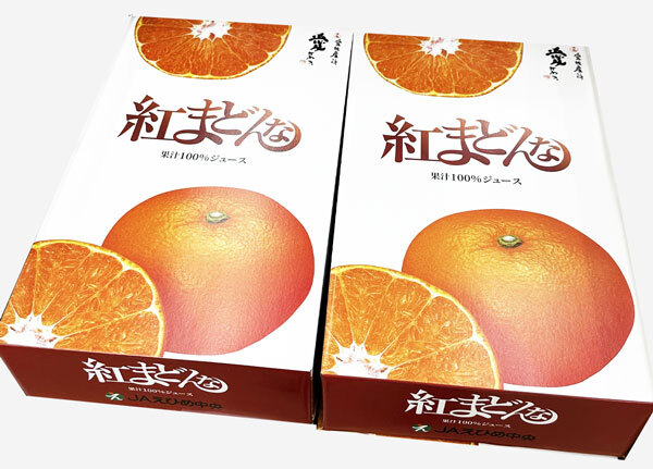 紅まどんな ジュース 100%果汁ストレート 2本入り(720ml×2) JAえひめ