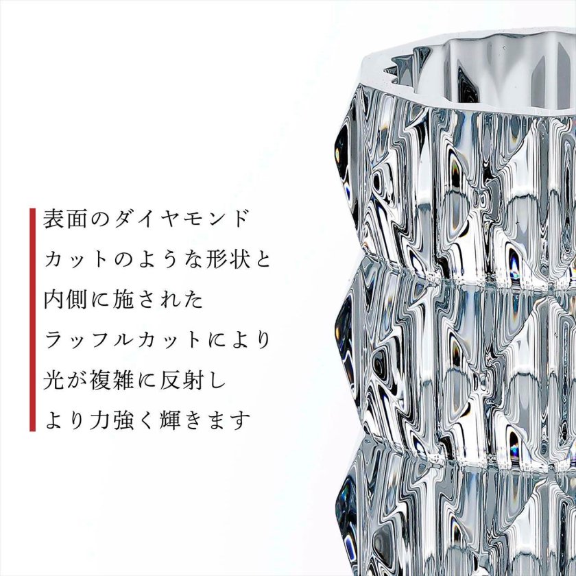 Baccarat バカラ ルクソール ベース Sサイズ ラウンド クリア 15cm