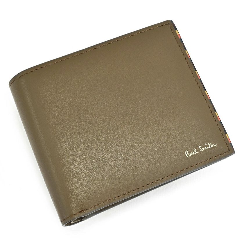 ポールスミス 財布 二つ折り財布 茶(ブラウン) Paul Smith bps846-70