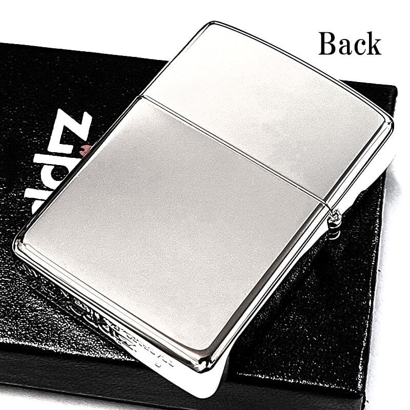 ZIPPO アーマー ジッポ ライター かっこいい シルバー シンプル 鏡面 