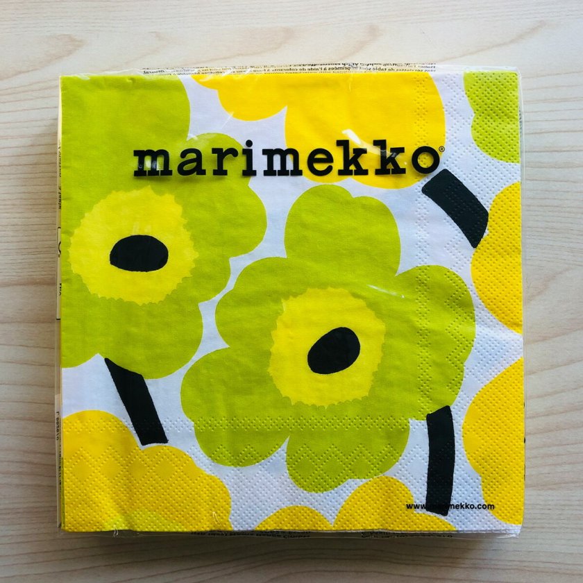 マリメッコ marimekko ペーパーナプキン 紙ナプキン ランチサイズ 20枚