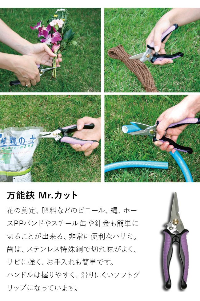 ガーデニングセット ガーデニング用品 段作り剪定 剪定バサミ ヒラキ