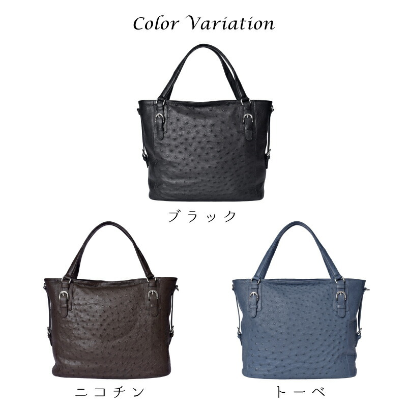 定価38万円 イタリア製 MARCUS オーストリッチ 2wayハンドバッグ バッグ レディース オーストリッチ 本革 フルポイント 2way