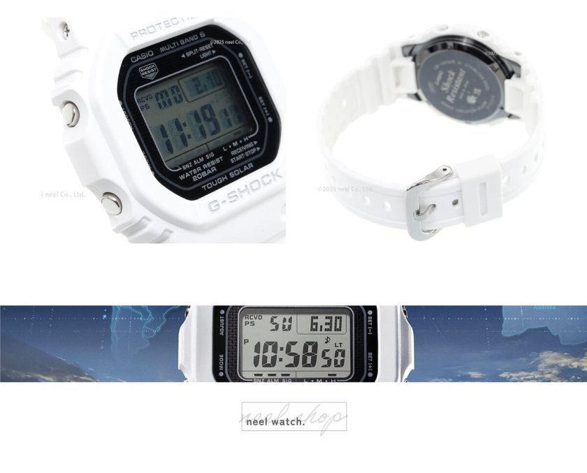 G-SHOCK Gショック GW-5000HS-7JF 電波 ソーラー 電波時計 ホワイト