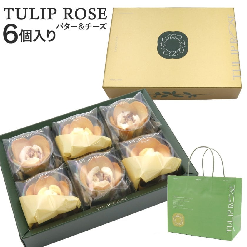 ひ*ろ様 限定物あり　TULIP チューリップ 限定グッズまとめ売り チューリップローズ 6個入り 紙袋つき 東京チューリップローズ TOKYO