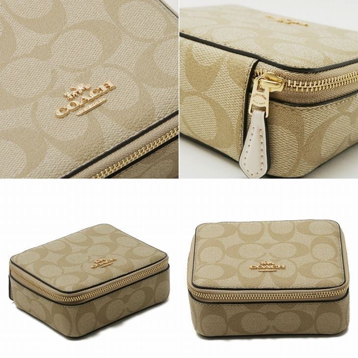 コーチ COACH ジュエリーボックス レディース ポーチ ケース 鏡