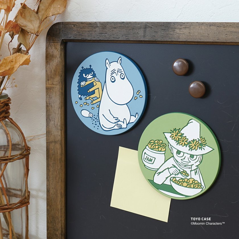 ムーミン スナフキン コースターマグネット グリーン MOOMIN