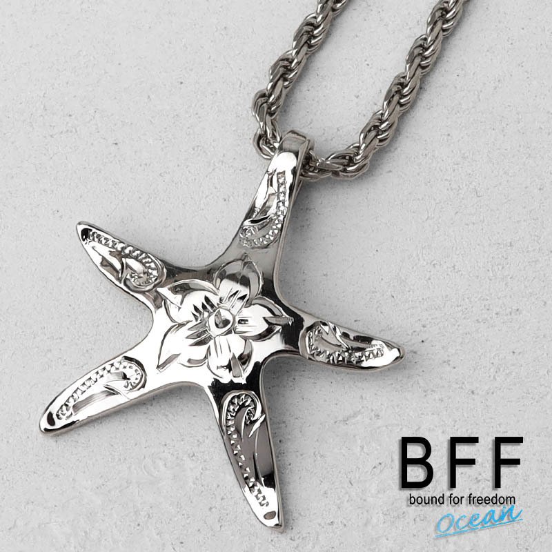 BFF ブランド ヒトデネックレス シルバー925 小ぶり ネックレス