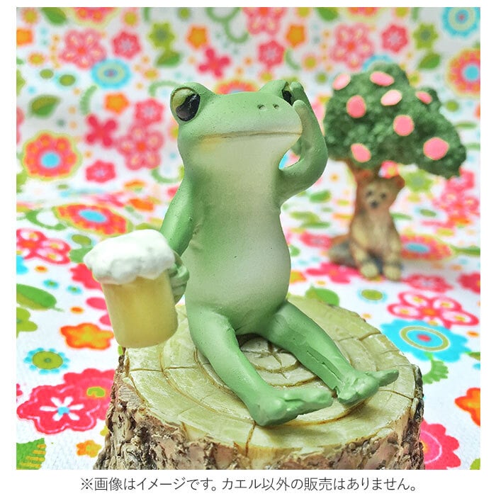 カエル 置物 蛙 かえる ガーデニング Copeau コポー かわいい 玄関