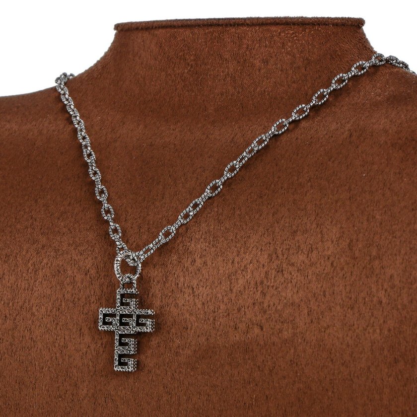 グッチ GUCCI アクセサリー ペンダント ネックレス G CUBE NCKL 70CM W