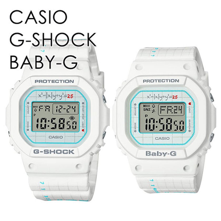 G-SHOCK BABY-G ペアウォッチセット ホワイGショックほぼ未使用 カップル 恋人 夫婦 両親 ギフトセット ホワイト ペアウォッチ