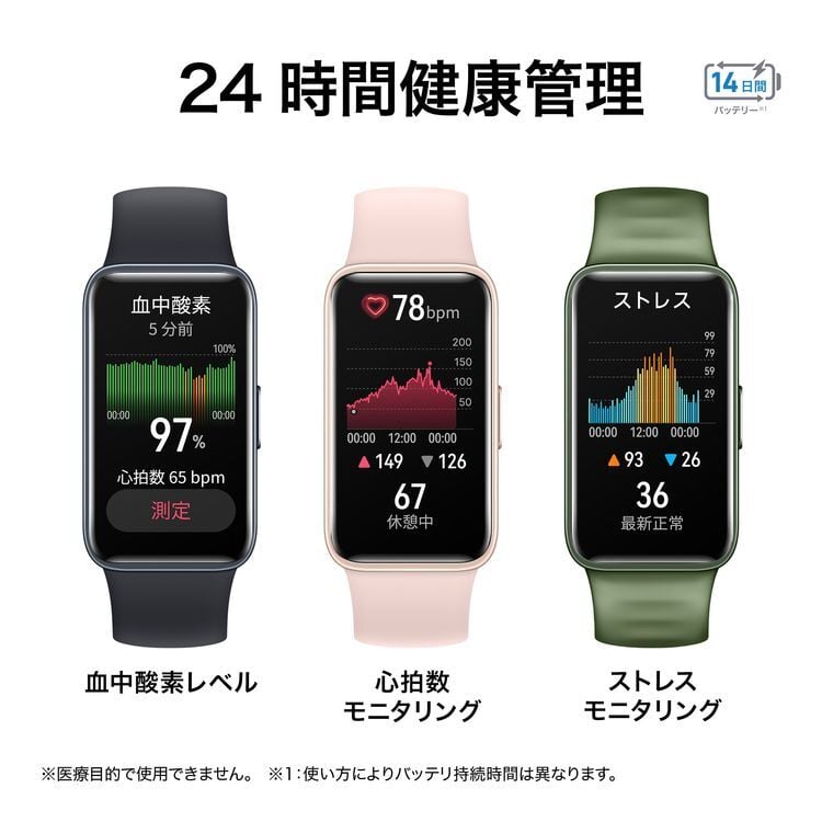 スマートウォッチ ウェアラブルウォッチ HUAWEI ファーウェイ Band 8