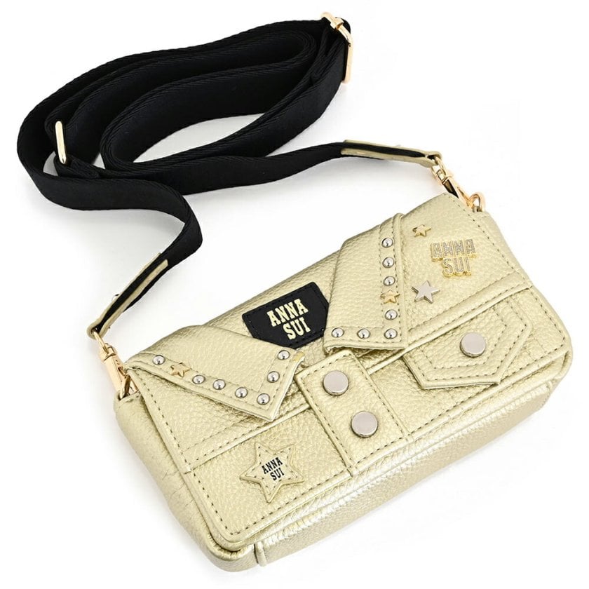 アナスイ バッグ ショルダーバッグ ゴールド ANNA SUI 316860-69