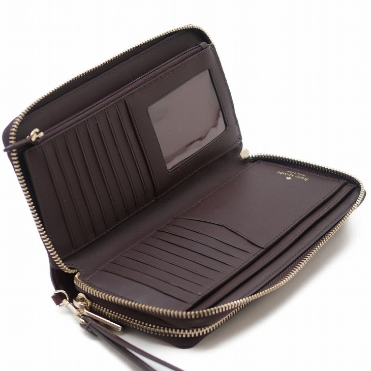 ケイトスペード kate spade 財布 長財布 ダブルジップ リストレット 