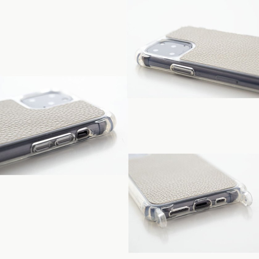スマホケース リアケース クリア 【 Simple 名入れ 】 スマホ