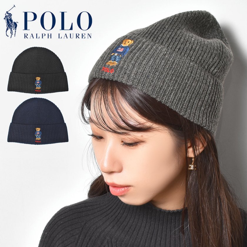 ニット帽 POLO RALPH LAUREN ポロ ラルフローレン ビーニー 正規品