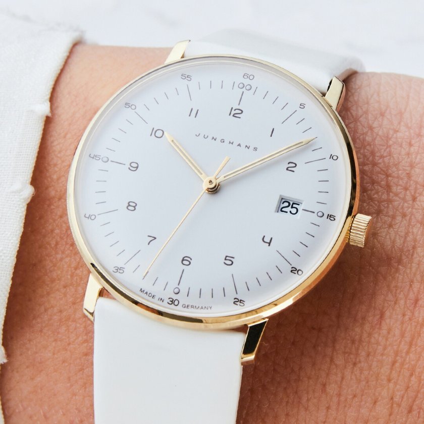 ユンハンス JUNGHANS Max Bill Quarz マックス ビル クオーツ 腕時計