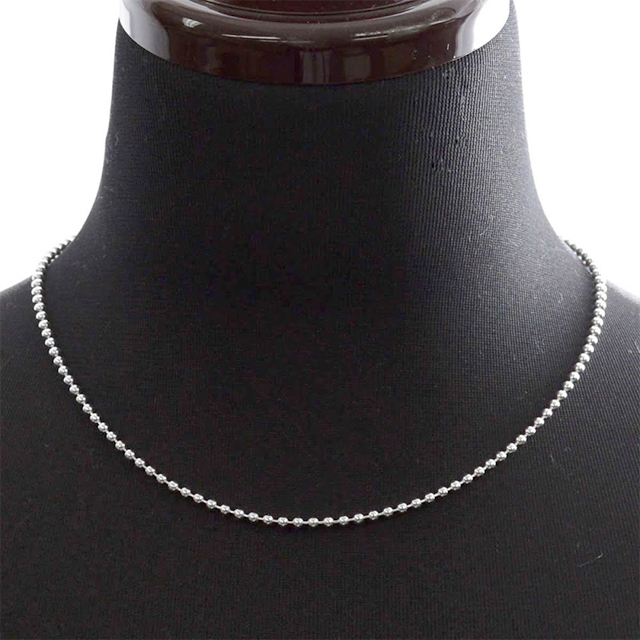 ティファニー TIFFANY＆CO. ラージ ビーズ チェーン 91.5cm シルバー