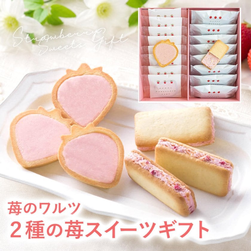 スイーツ ギフト 「苺のワルツ 2種ギフトM」 あまおう 苺 チョコレート
