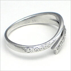 pt950【0.11ct】ダイヤモンドリング 指輪『Leti 14diamond』 [SIクラス 