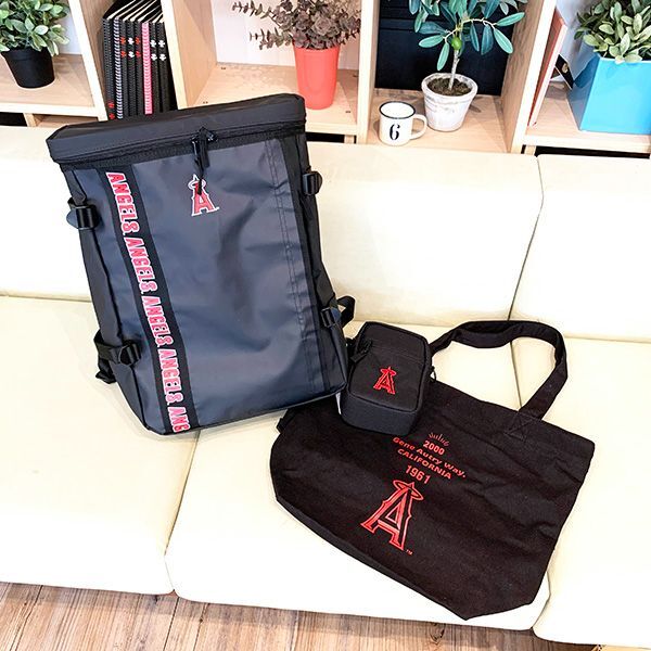 MLB ミニショルダーバッグ エンゼルス ブラック 野球グッズ 