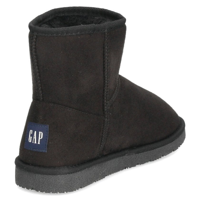 GAP ギャップ ムートンブーツ レディース 撥水 ボア 暖かい ブラック 