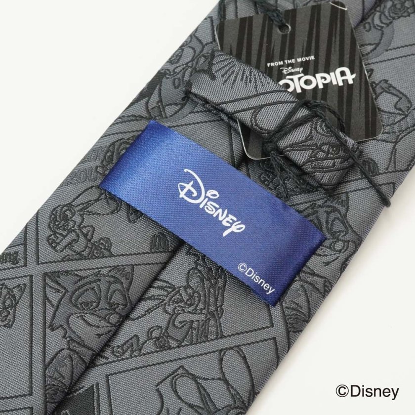 ネクタイ DISNEY ディズニー ズートピア ジュディ＆ニック柄 ブランド