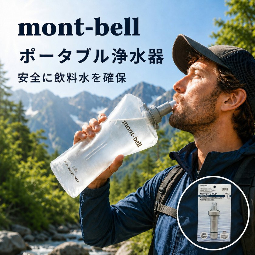 ラッピング無料】mont-bell モンベル ウォーターフィルター 1134272
