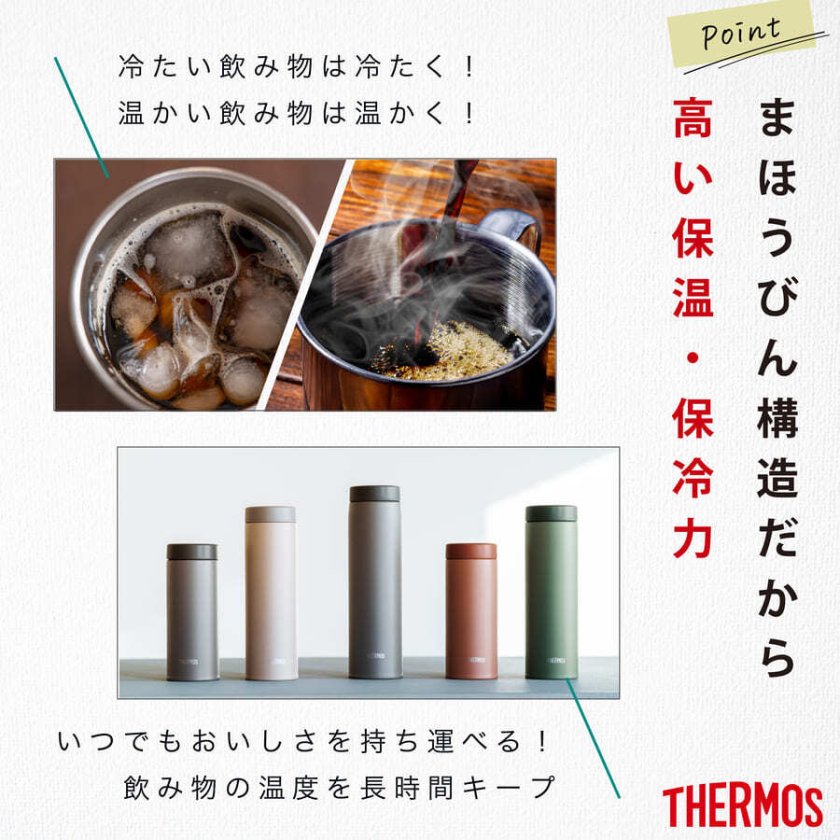 サーモス ケータイ マグ 水筒 名入れ 480ml Thermos JON-481 マグ 清潔
