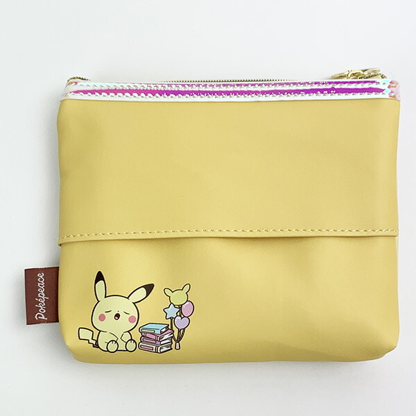 ポケモン ピカチュウ ティッシュポーチ ポーチ 小物入れ ポケピース YE
