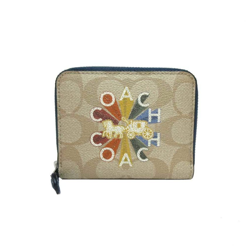 コーチ アウトレット COACH 財布 F76754 PVC シグネチャー×ロゴ