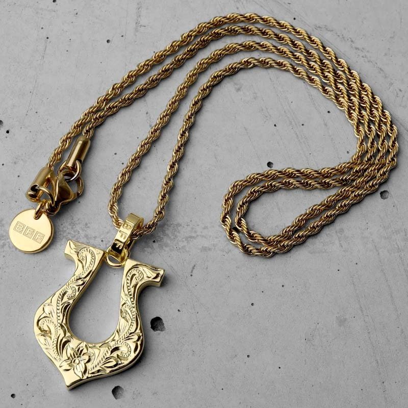 BFF ブランド ホースシューネックレス シルバー925 ゴールド 18K GP 