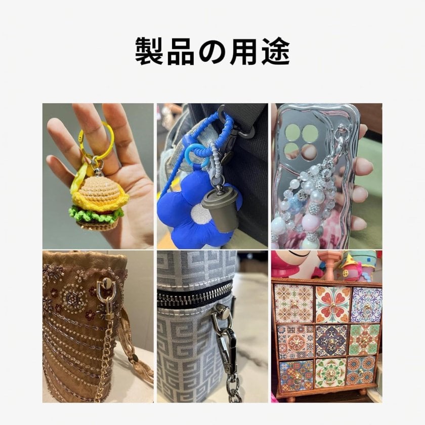 レザークラフト 12色24個セット 金具 ドロップハンドル トチカン 360度