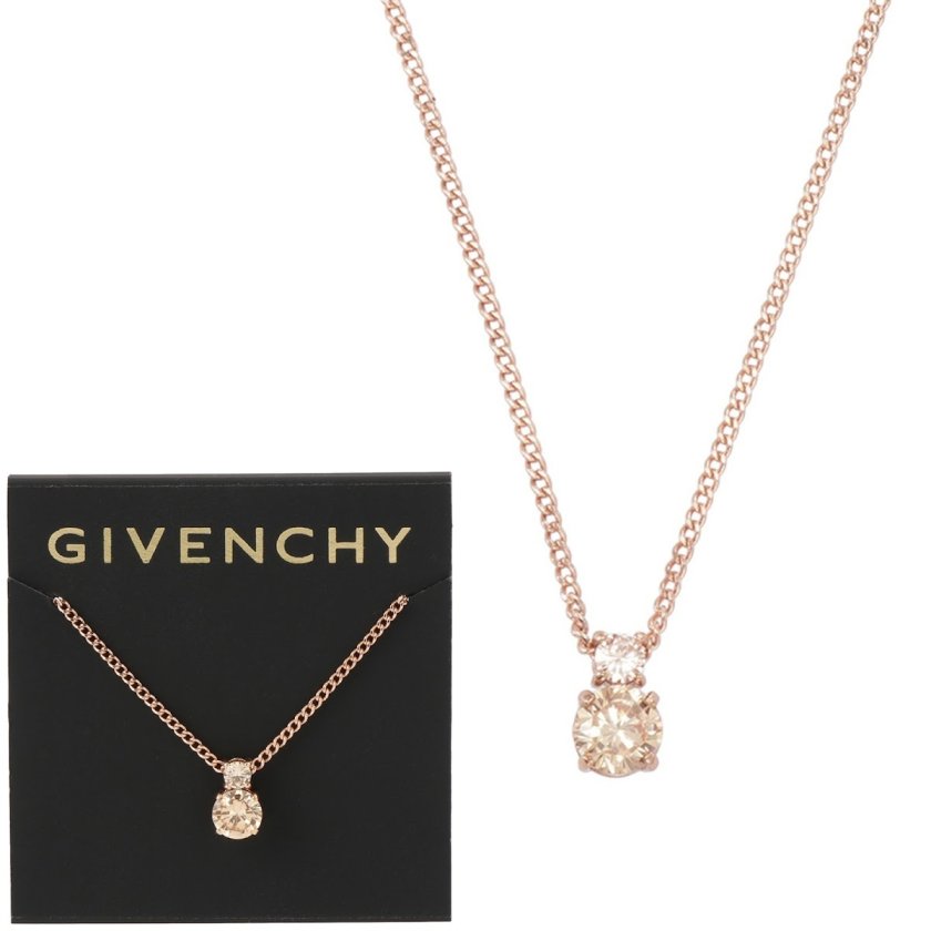 ジバンシィ GIVENCHY 12129485-3 クリスタル ペンダント ネックレス 