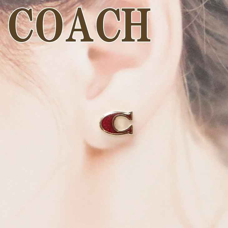 コーチ COACH ピアス ロゴ スタッド アクセサリー CF982VAO 【ネコポス