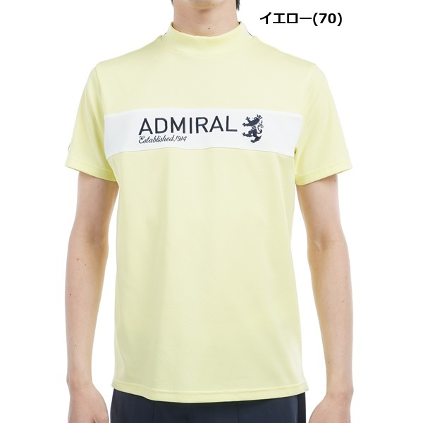 アドミラル ゴルフ メンズ カラタッチ モックネックシャツ ADMIRAL
