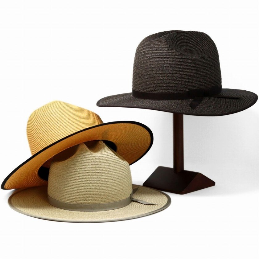 STETSON ハット ペーパーブレード 高級 キャトルマン型 帽子 春 夏 