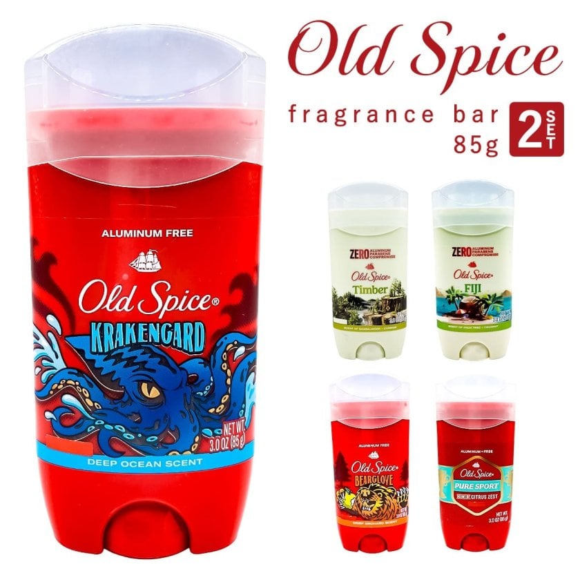 OLD SPICE オールドスパイス フレグランスバー3oz（85g）2本セット