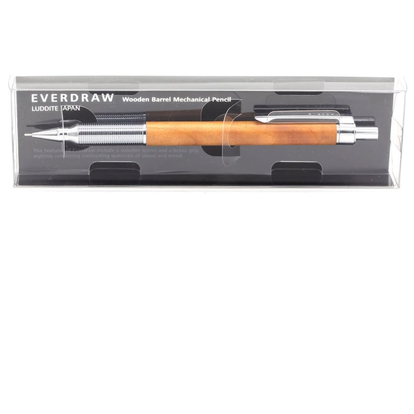 EVERDRAW エバードロー 木軸 シャープペン ラダイト Luddite 日本製